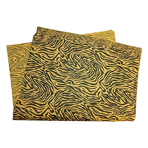 Prolinemax 20 Pc 20'' x 30'' Tiger Skin Animal Pattern Print Tissue Paper Gift Wrapping Tissues