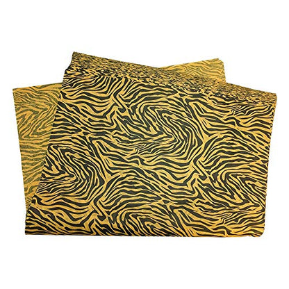 Prolinemax 20 Pc 20'' x 30'' Tiger Skin Animal Pattern Print Tissue Paper Gift Wrapping Tissues