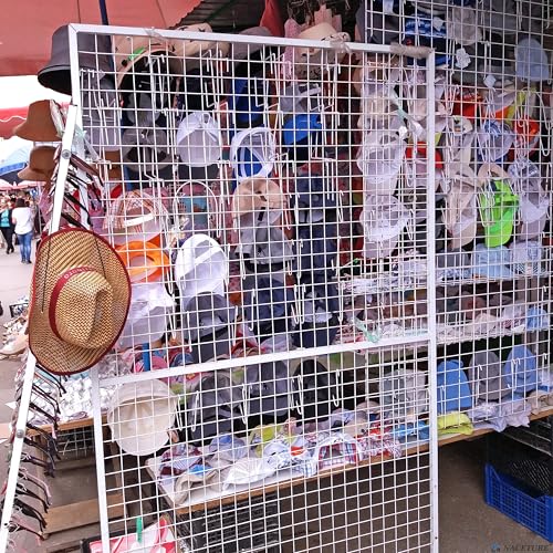 NACETURE Double Gridwall Display Hooks, 16 Pack Peg Hooks