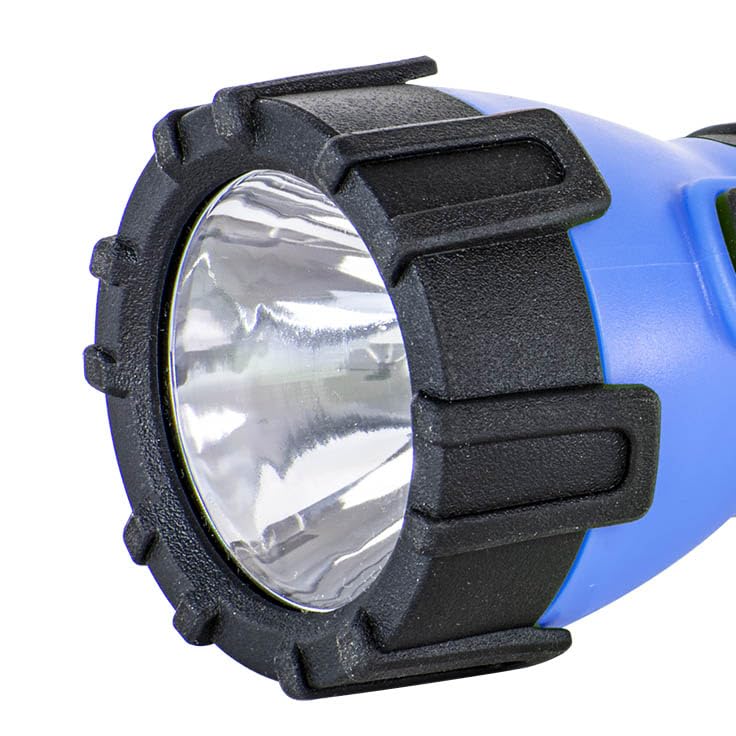 Dorcy 150 Lumen Floating Water Resistant LED Flashlight with Carabineer Clip, Blue (41-2514) - color: Blue