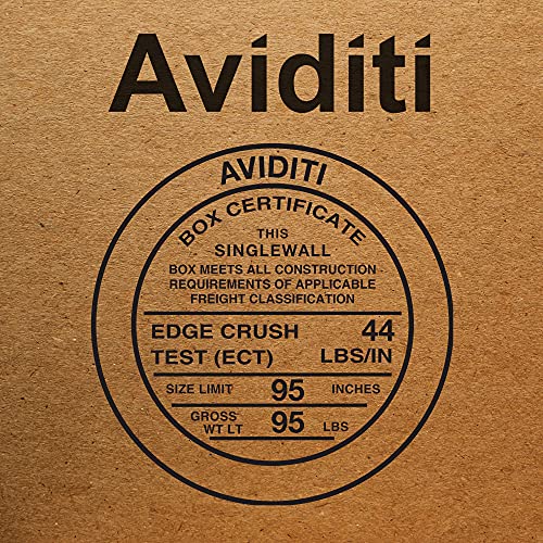 Aviditi HD181812 Heavy-Duty Single Wall Corrugated Cardboard Box, 18" L x 18" W x 12" H, Kraft, for Shipping, Packing and Moving (Pack of 25) - style: Heavy-Duty
