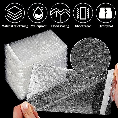 Perkoop Bubble Bags Double Bubble Pouches, 4 x 5.5 Inch, 120 Pcs - size: 4 x 5.5 Inch