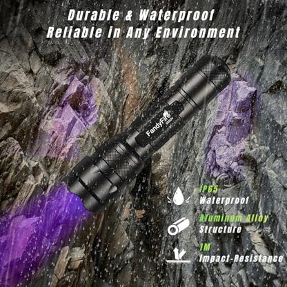 395nm UV Flashlight Adjustable Black Light