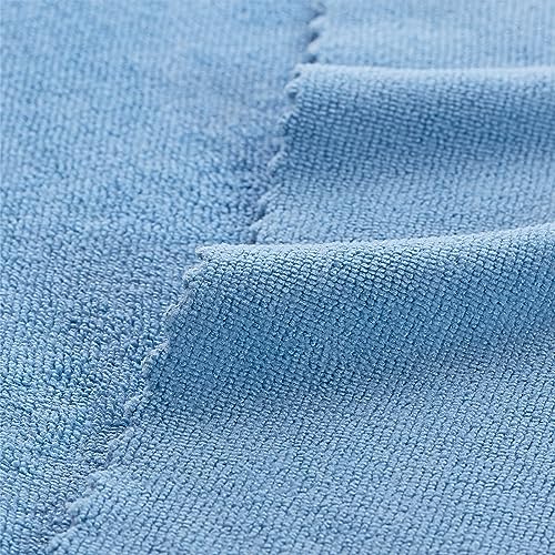 Arkwright Smart Rags Microfiber Cleaning Cloths, Pack of 50 in a Box, Lint Free 180 GSM Reusable Towels for Auto, Office and Household Cleaning, 12 x 12 in, Blue - color: Blue, size: 12 x 12 in