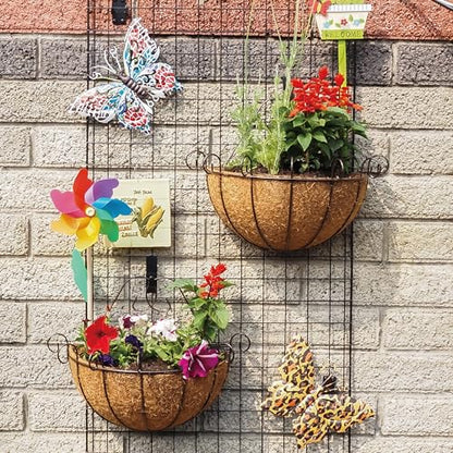 NACETURE Double Gridwall Display Hooks, 16 Pack Peg Hooks