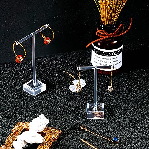 Jetec Acrylic Earrings Display Holder T Bar Earrings Stand Holder - color: Clear