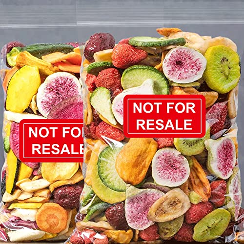 Not for Resale Stickers 1 x 2 Inch Not for Resale Labels for Inventory,Retail Store,Sample,Showcase Products 500 Pcs Per Roll Inventory Stickers (Pack of 2) - size: 1 x 2 Inch (Pack of 2)