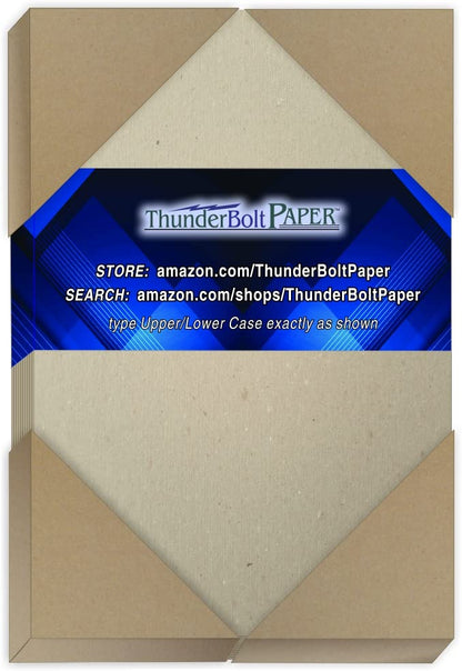 75 Sheets Chipboard 46pt (Point) 3.5 X 5.5 Inches Medium Weight Photo|Card Size .046 Caliper Thickness Cardboard Craft|Packing Brown Kraft Paper Board - size: 3.5x5.5 - 75 Sheets