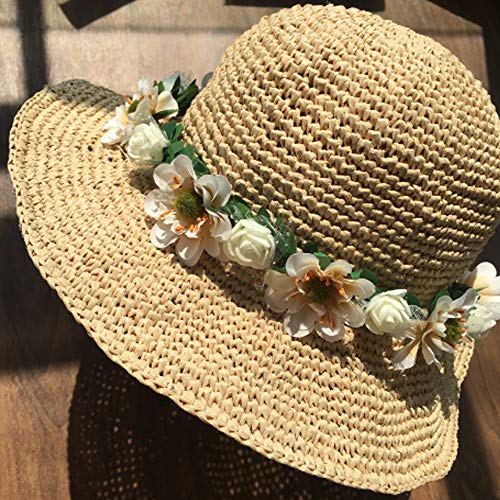 Natural Cotton Raffia Yarn for Buckwheat Summer Sun Hat, Beach Bag, Rayon Crochet, Straw Knitting Materials - 280 Meters/306 Yards - color: Buckwheat