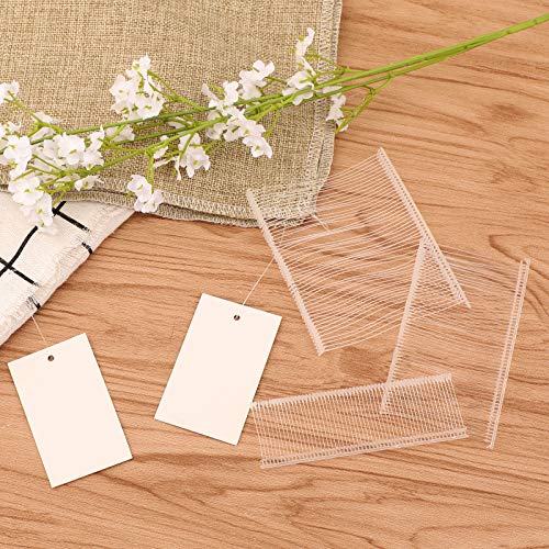 Savita 3000pcs Standard Tagging Fasteners/Regular Plastic Tag Gun Refills/Price Tag Label Garment Tagging Barbs 3 Sizes - 1 Inch, 2 Inches, 3 Inches
