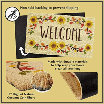 DII Rubber Doormats Collection All Weather, 18x30, Lattice - color: Lattice, size: 1'6" x 2'6" (Rectangular)