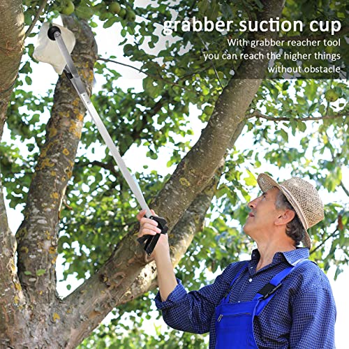 Sabary 5 Pack Suction Cup Grabber Reacher Tool Trash Picker,Black,35inch - color: Black, size: 35 Inch