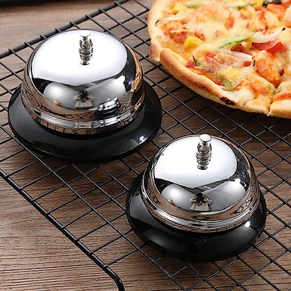 Metal Anti-Rust Desktop Call Bells Customer Service Bells Pet Training Bells Kitchen Tool For Table Desktop Counter, Small