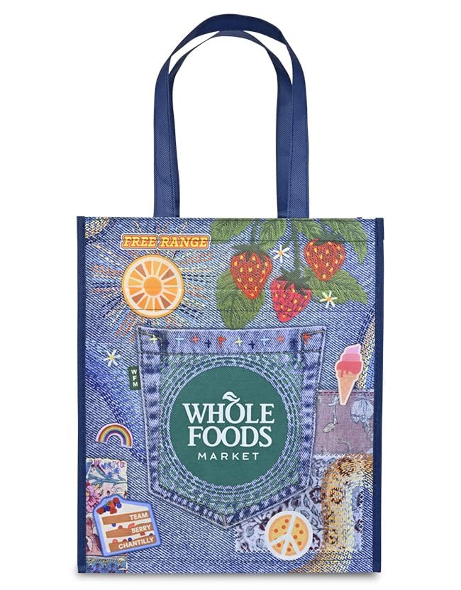 Whole Foods Market, Reusable Bag Large, 7 Gallon - size: 1 EA