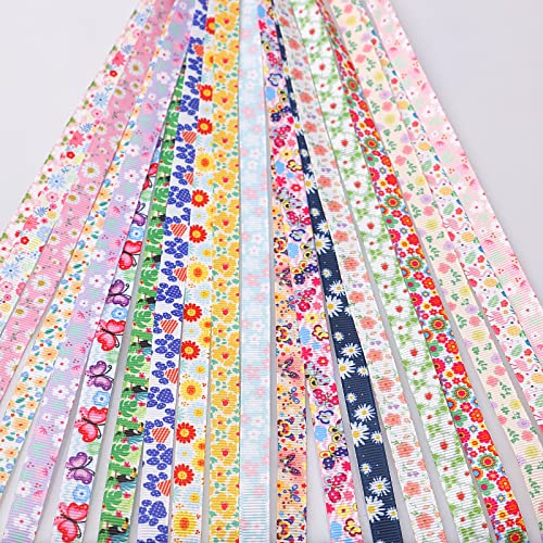 QingHan 3/8" Grosgrain Ribbon for Gifts Wrapping Crafts Boutique Fabric Ribbon 160yd (80x2yd) - color: 160yd grosgrain ribbon
