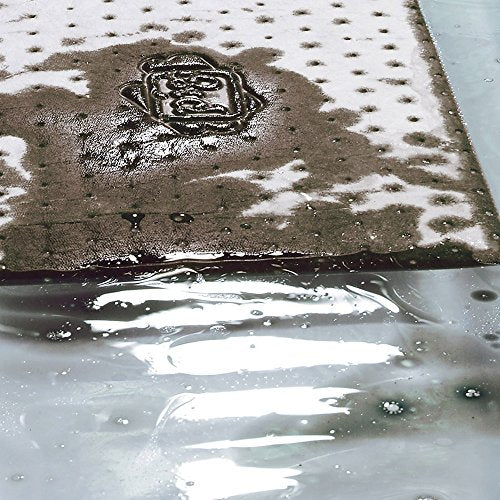 PIG Oil Mat - Oil-Only Absorbent Mat Pads - 50 Pads per Bag - 15" x 20" Pads - Absorbs up to 28 Ounces per Pad - MAT415 - size: 15" x 20"