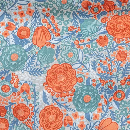 Household Essentials Flower Print Krush Container All-Purpose Utility Tote, Multicolor - color: Multicolor