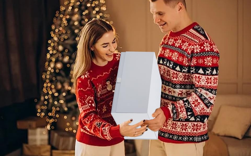 Rsgift 3 Packs Gift Box 18x15x6.1 Inches,White Gift Boxes with Lids,Collapsible Groomsmen Proposal Box with Magnetic,Extra Large Gift Boxes for Presents,Wedding,Christmas,Birthday - color: White, size: 18 x 15 x 6.1 inches (pack of 3)