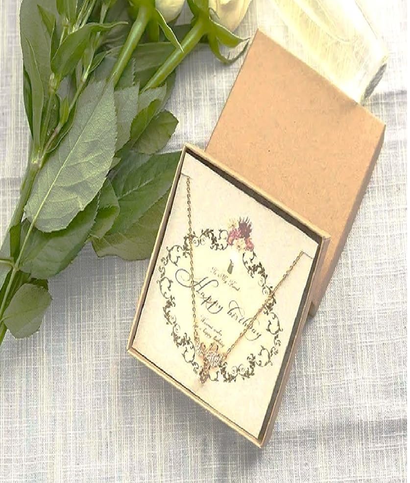 RJ Displays Jewelry Gift Boxes, 6 Pack Brown Kraft Cotton-Filled Cardboard Box for Necklace, Bracelet, Earring & Ornament Gifts, Jewelry Boxes with Lids, Bulk Gift Packaging – 7 1/8" x 5 1/8" x 1 1/8" - color: Brown Kraft