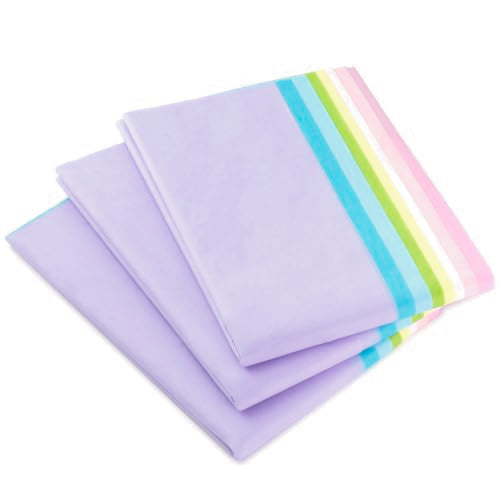 Hallmark Bulk Tissue Paper for Gift Bags, 120 Sheets (Pastel, 8 Colors) - style: Paper